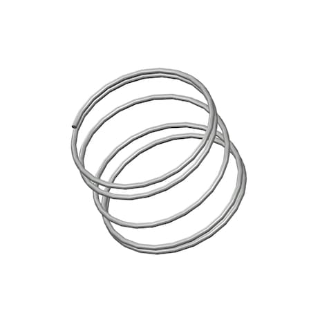 Approved Vendor Compression Spring, O= .500, L= .38, W= .018 G009974613
